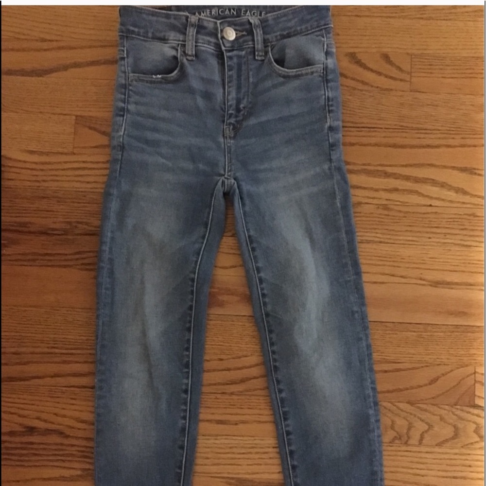 American Eagle High Rise Jegging 00 short